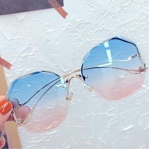 NEW Golden Blue Pink Ombré Boutique Hollywood Sunglasses